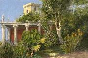 Ridolfo Schadow Garten in Alexandria oil painting